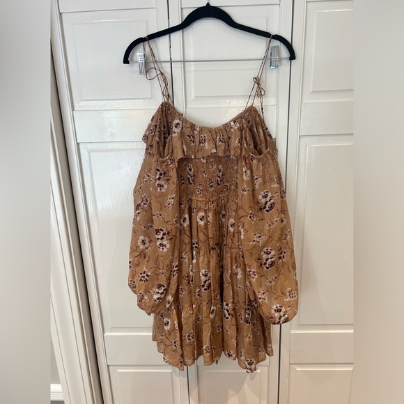 NWOT Ulla Johnson Floral & Glitter Monet Dress - Picture 7 of 7